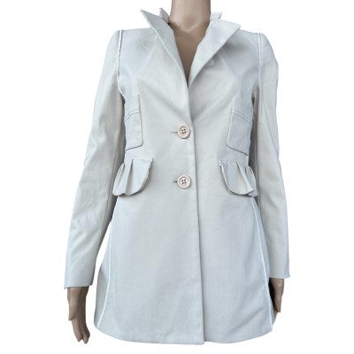 Dorothee Schumacher Jacket/Coat Cotton in Beige