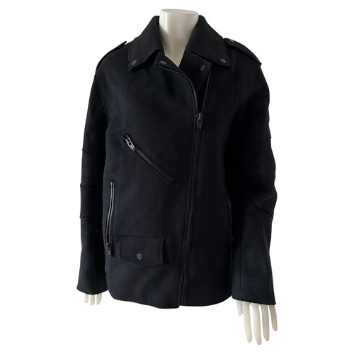 ALEXANDER WANG POUR H&M Women's Jacket/Coat Wool in Black