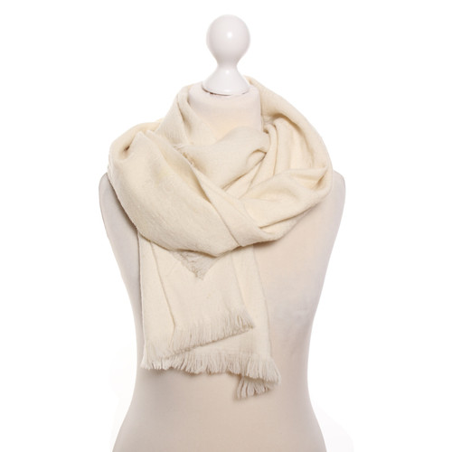 GUCCI Women's Schal/Tuch aus Wolle in Creme | Second Hand