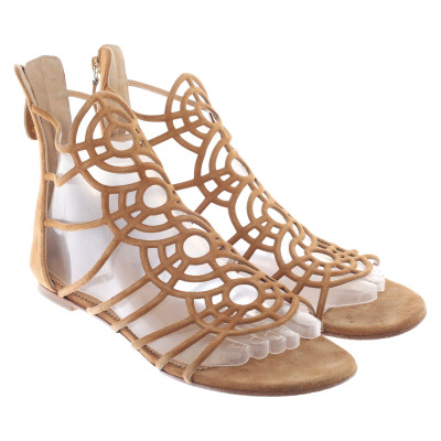 Dsquared2 Sandals Leather in Beige