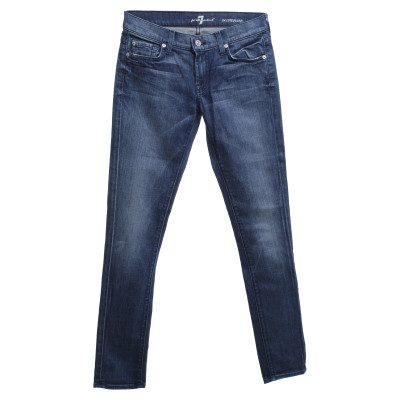 7 For All Mankind Jeans "Roxanne" in blue