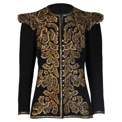 Collection Privée Jacket/Coat Cotton in Black