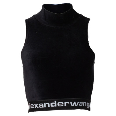 Alexander Wang Top Cotton in Black