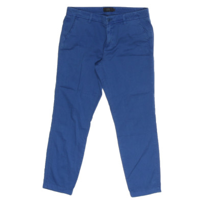 J. Crew Paire de Pantalon en Coton en Bleu