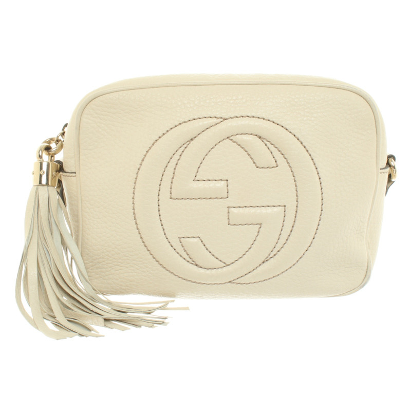 gucci soho disco bag cream