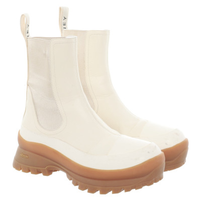 Stella McCartney Ankle boots Leather in Cream