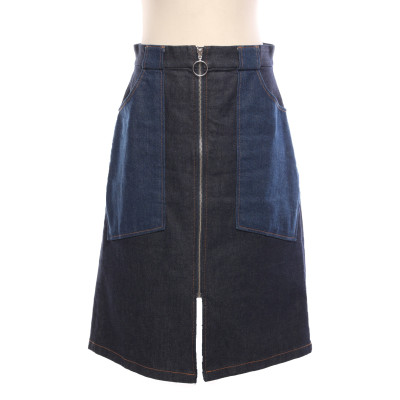A.P.C. Skirt Jeans fabric in Blue
