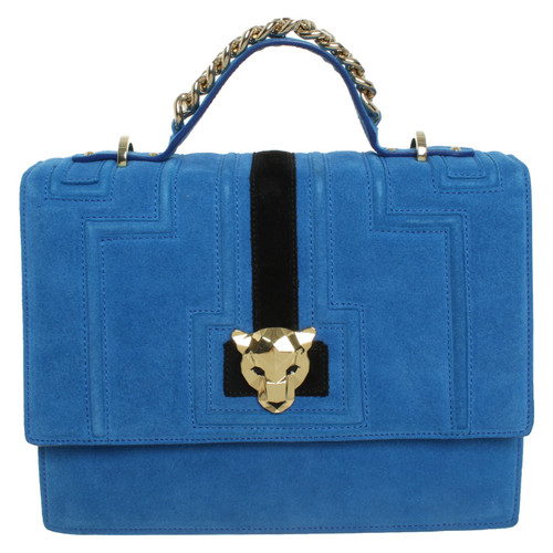 MARC CAIN Women's Handtasche aus Wildleder in Blau