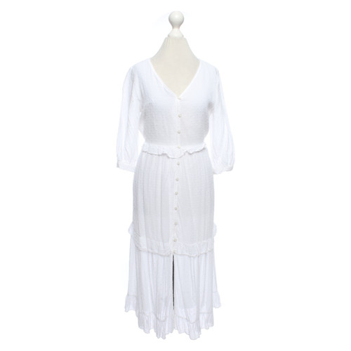 RICH & ROYAL Damen Kleid aus Viskose in Weiß Größe: DE 36