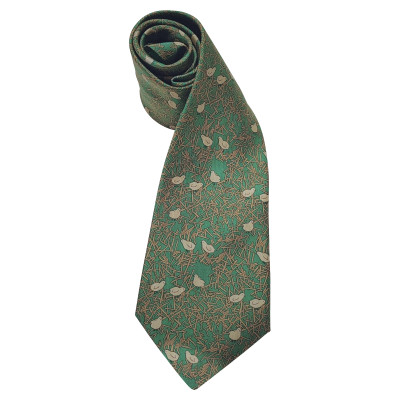 Hermès Krawatte Silk in Green