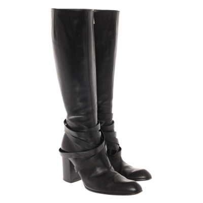 Bally Boots Leather in Black