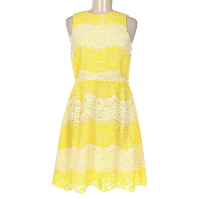 Anthropology Dress in Yellow