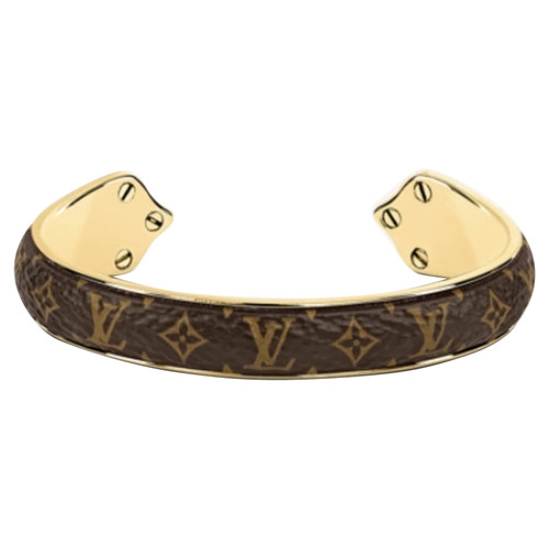 Louis Vuitton, Jewelry, Louis Vuitton Circle Reversible M6268 Bracelet  Monogram Rouge
