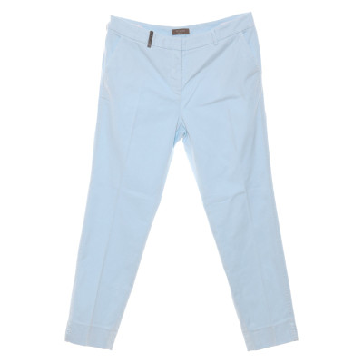Peserico Paio di Pantaloni in Cotone in Blu