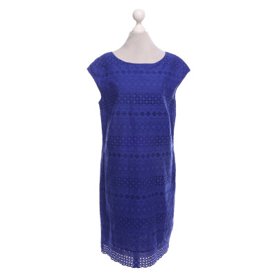 Laurèl Kleid aus Baumwolle in Blau