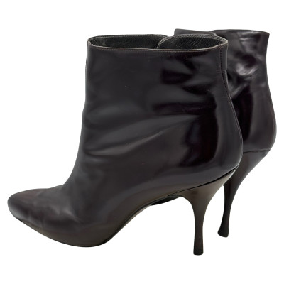 Alaïa Ankle boots Leather in Brown