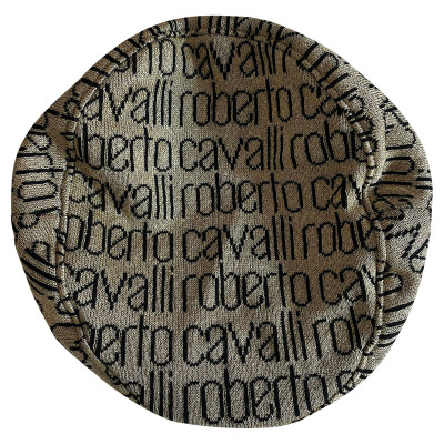 Roberto Cavalli Hut/Mütze aus Wolle in Gold