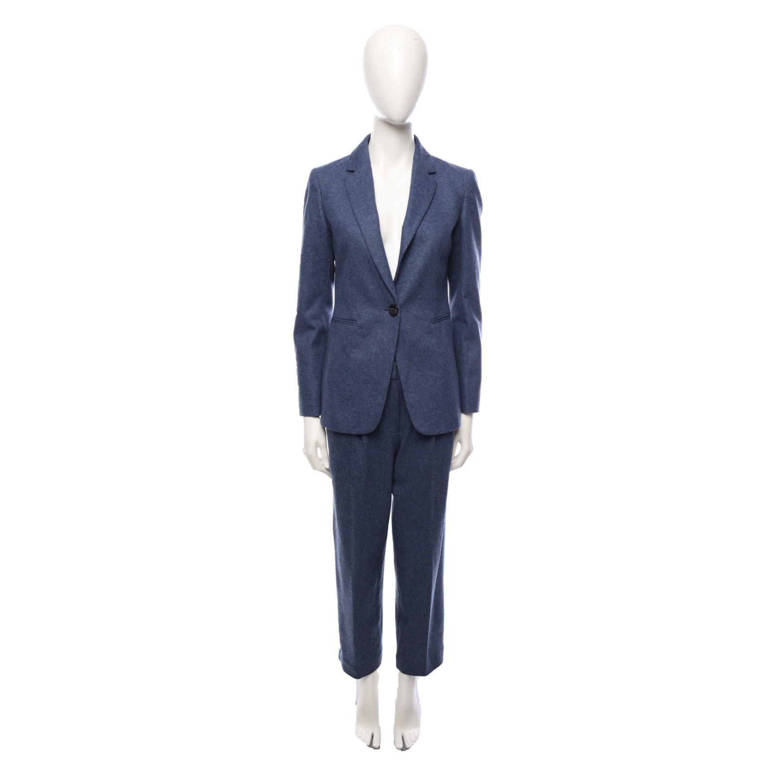 MASSIMO DUTTI Women's Suit in Blue Size: US 6 | Second Hand