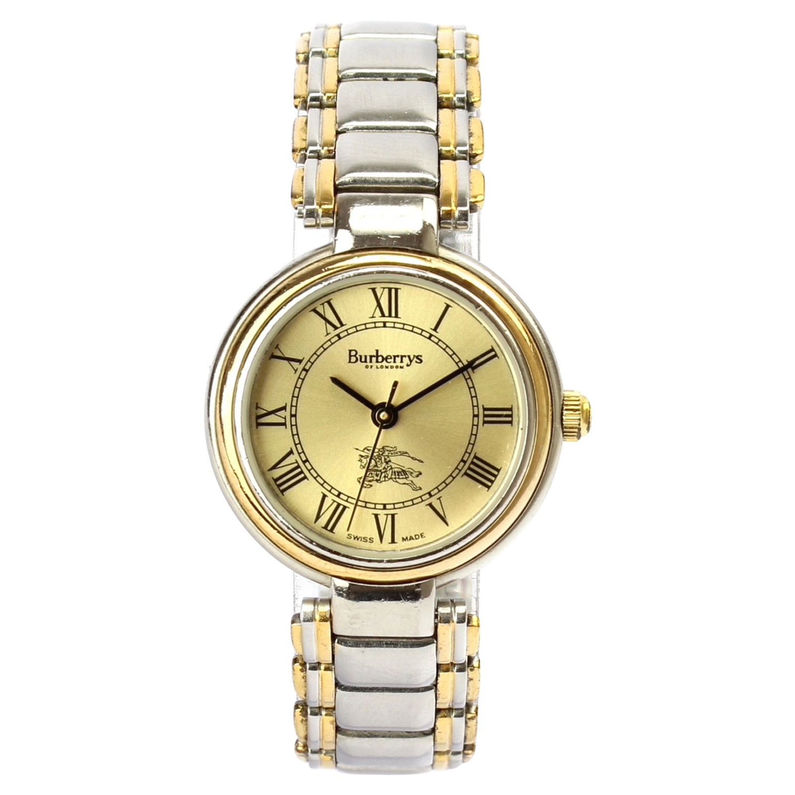 BURBERRY Women's Armbanduhr aus Stahl in Gold | Second Hand