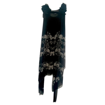 Thomas Wylde Kleid aus Seide in Schwarz