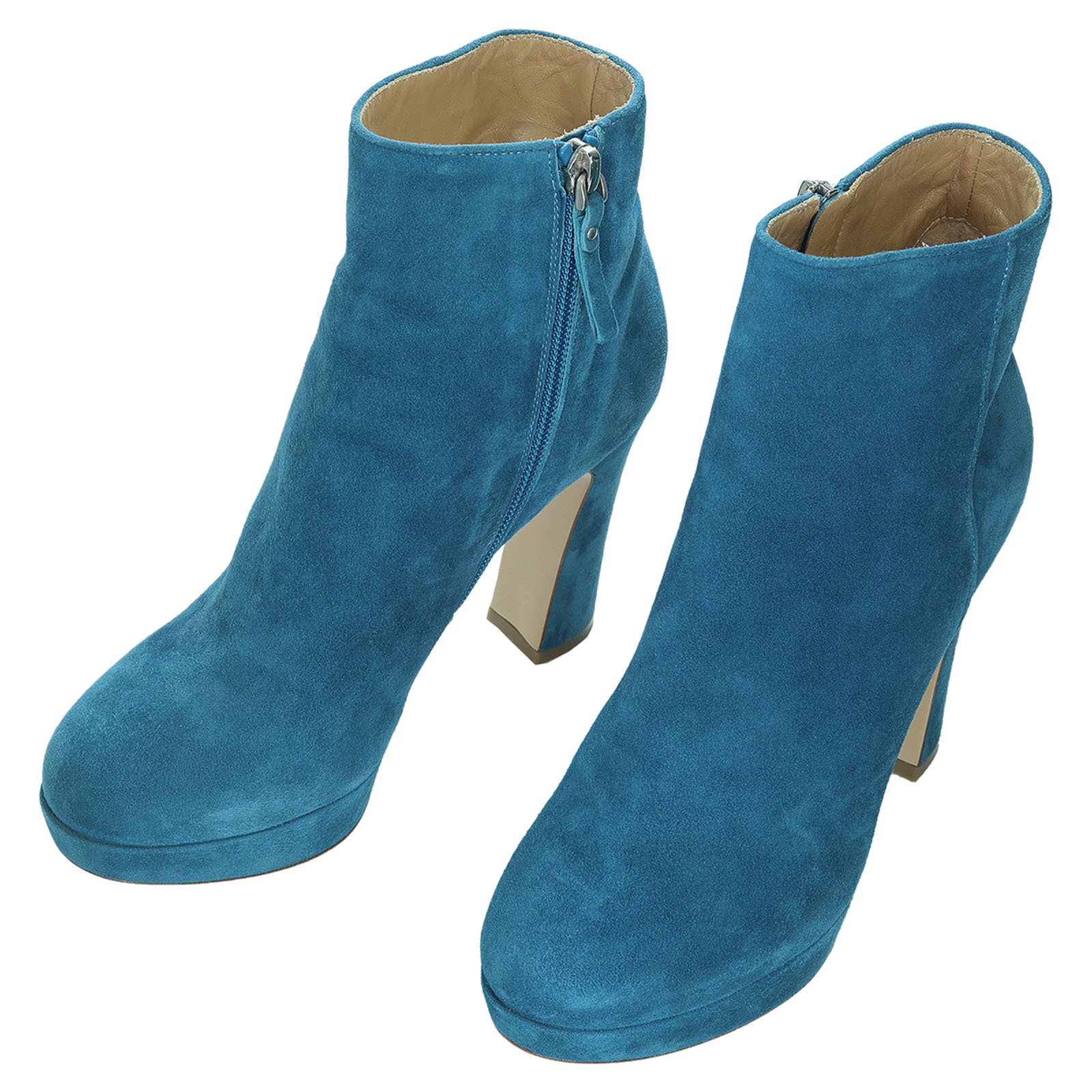 Deimille Stiefeletten aus Wildleder in Blau - Second Hand Deimille  Stiefeletten aus Wildleder in Blau gebraucht kaufen für 110€ (4687244)