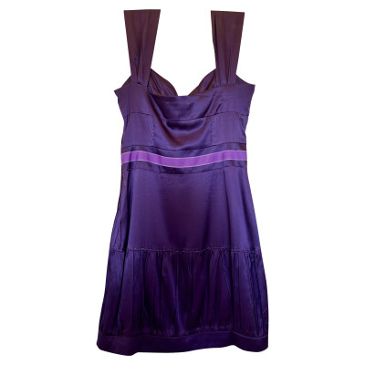 Flavio Castellani Dress Silk in Violet