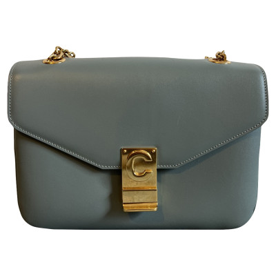 Céline C Bag Leather in Blue