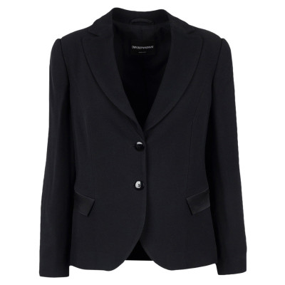Emporio Armani Suit Silk in Black