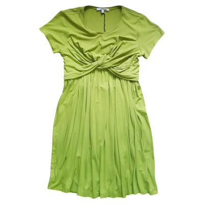Carven Kleid aus Viskose in Grün