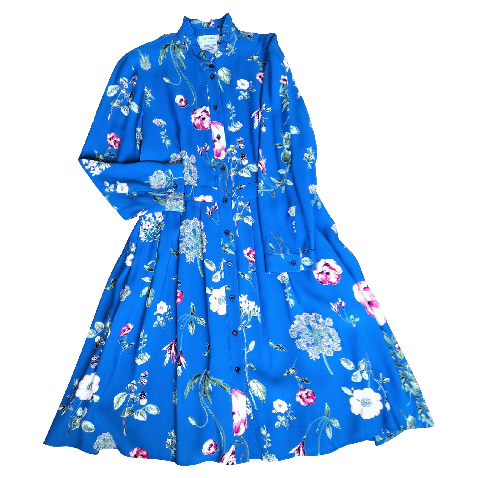 Max & Co Kleid aus Viskose in Blau - Second Hand Max & Co Kleid aus Viskose  in Blau gebraucht kaufen für 120€ (7942576)