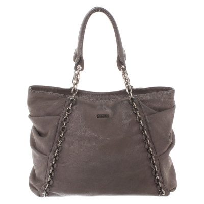 Orciani Handbag Leather in Grey