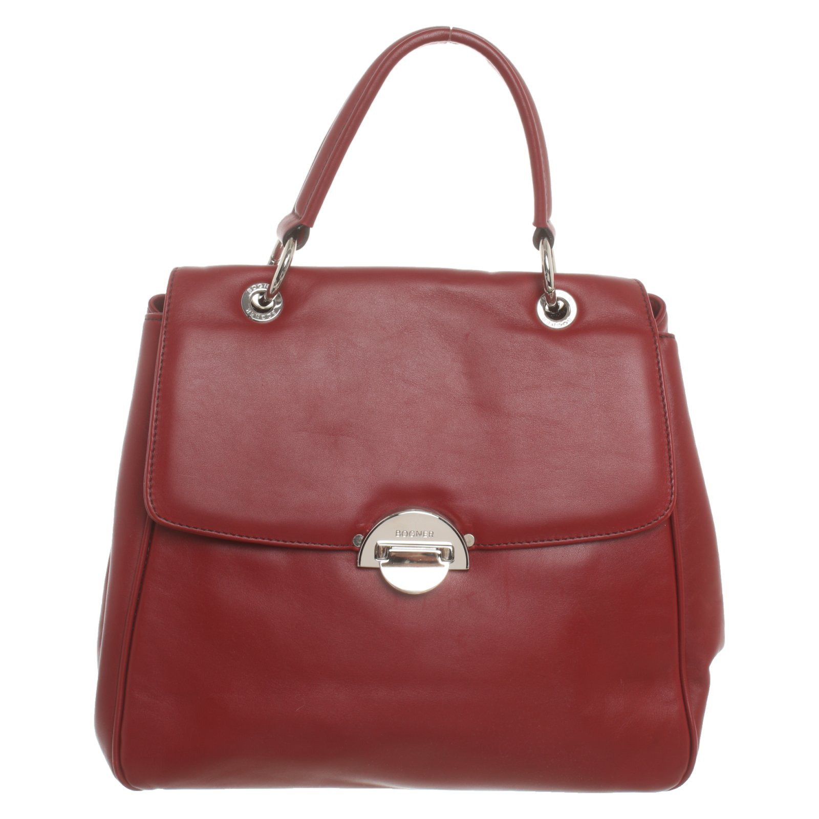 Bogner Handtasche aus Leder in Rot - Second Hand Bogner Handtasche aus  Leder in Rot gebraucht kaufen für 114€ (6836196)