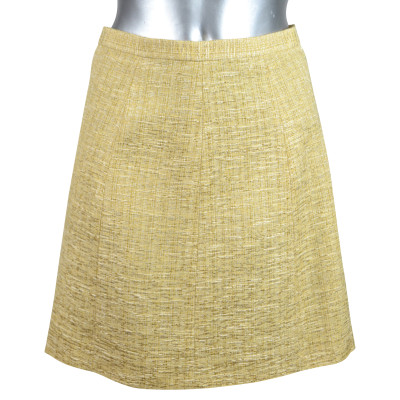 Calvin Klein Skirt Cotton in Beige