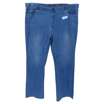 Marina Rinaldi Jeans aus Baumwolle in Blau