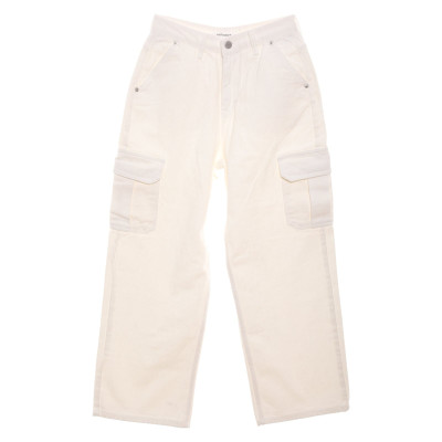Frankie Shop Jeans aus Baumwolle in Weiß