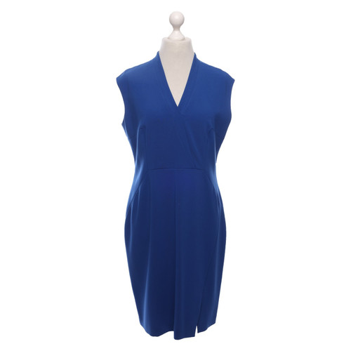 HUGO BOSS Damen Kleid in Blau Größe: DE 44 | Second Hand