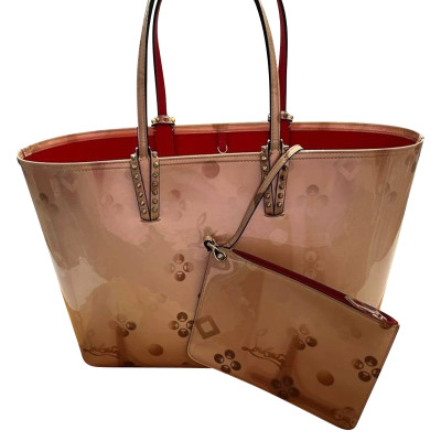 Christian Louboutin Handbag Leather in Pink