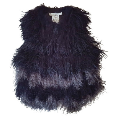 Givenchy Fur and feather gilet