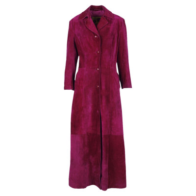 Collection Privée Jacket/Coat Suede in Fuchsia