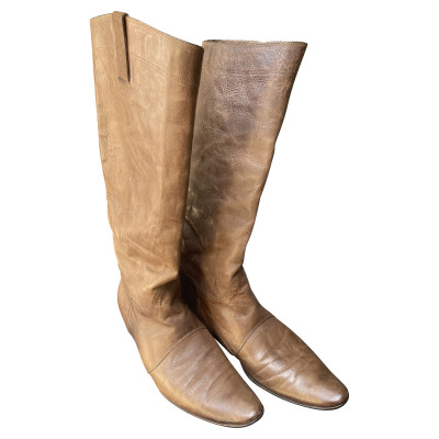 Gianni Barbato Boots Leather in Brown