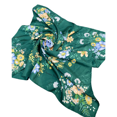 Dior Schal/Tuch aus Seide in Grün