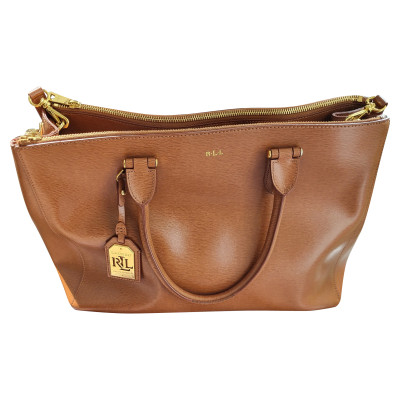 Ralph Lauren Shopper Leather in Brown