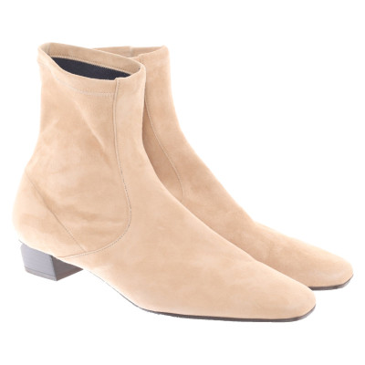 Hugo Boss Ankle boots Leather in Beige