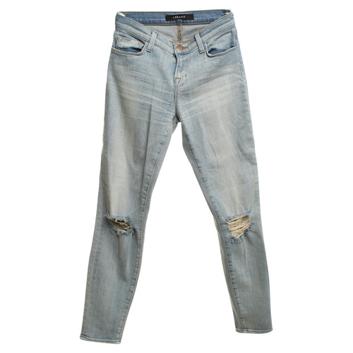 J BRAND Damen Skinny-Jeans in Hellblau Größe: W 25