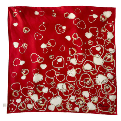Chopard Schal/Tuch aus Seide in Rot