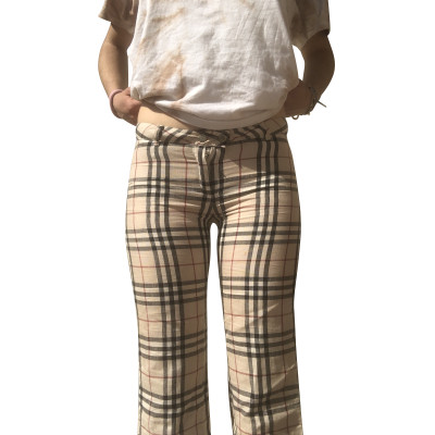 Burberry Trousers Linen