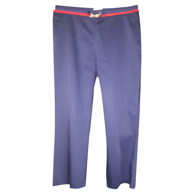 Clips Trousers Cotton in Blue