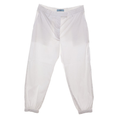 Prada Trousers in White