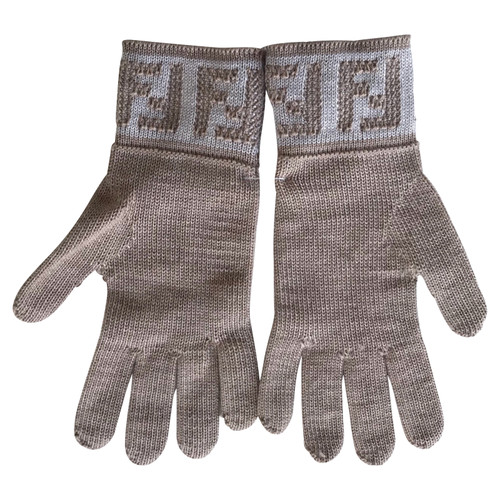 FENDI Damen Handschuhe aus Wolle | Second Hand