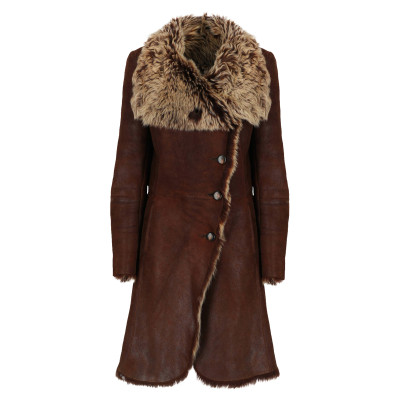 Joseph Jacket/Coat Leather in Brown